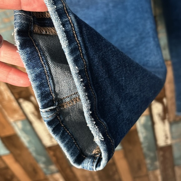 Verevet 27 blue wash paper-bag top jeans with belt - Picture 16 of 16